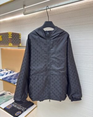 Louis Vuitton Reversible Monogram Jacket Black