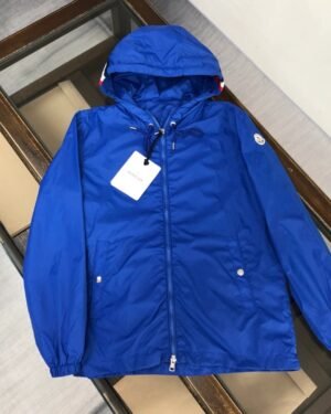 Moncler Grimpeurs Hooded Jacket Blue