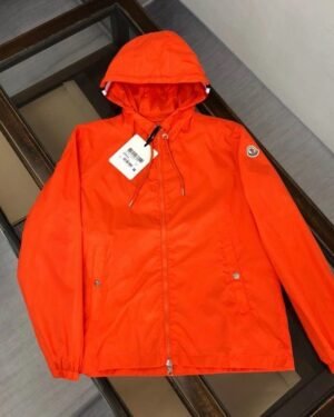 Moncler Grimpeurs Hooded Jacket Orange