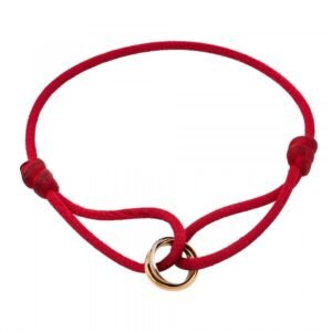 cartier trinity bracelet wine red