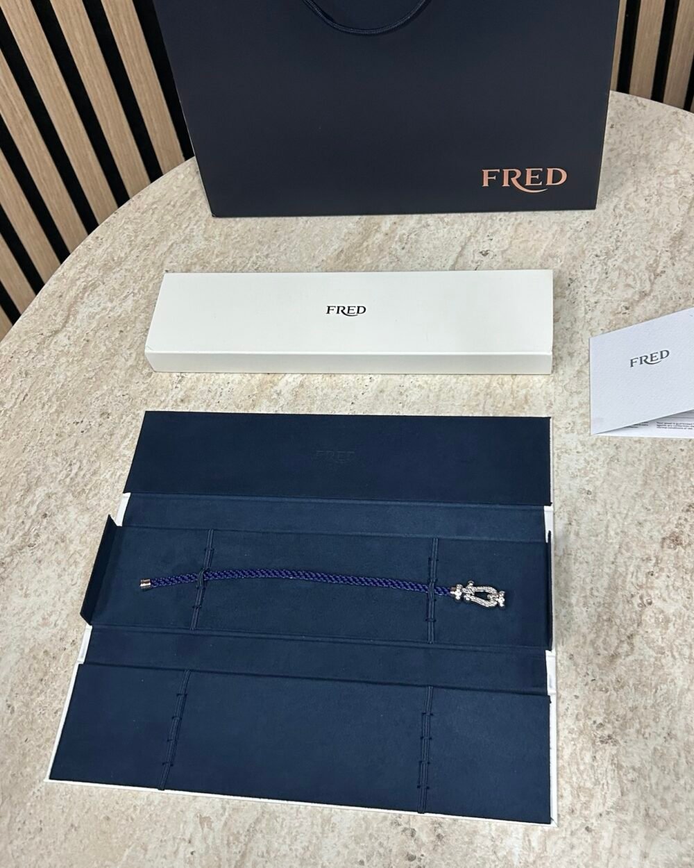 Fred vvs bracelet blue
